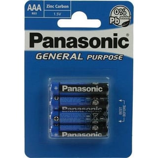 Panasonic 4 X Aaa Batt
