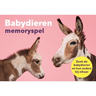 BIS PUBLISHERS Babydieren Memoryspel