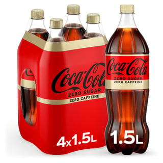 Coca-Cola Zero Sugar Zero Cafeine 4-Pack
