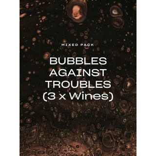 Bubbles Against Troubles  Sparkling Wine Pack (3 x Wines)