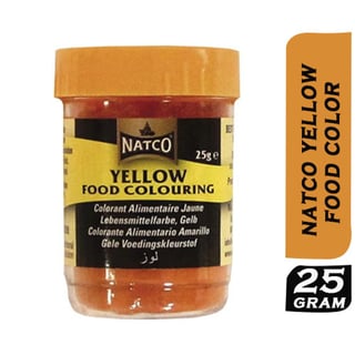 Natco Food Color Yellow Powder 25 G