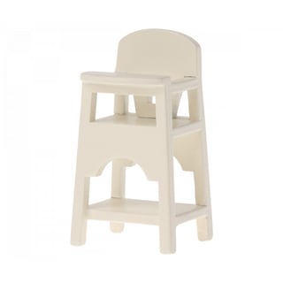 Maileg High Chair, Mouse - Off White