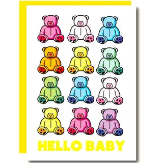 Wenskaart - Hello Baby