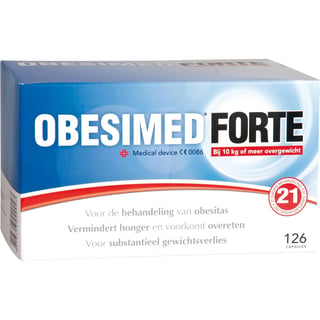 Obesimed Forte - 126 Capsules - Voedingssupplement