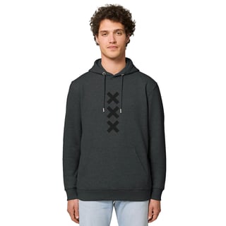 XXX Amsterdam Hoodie - Dark Heather Grey