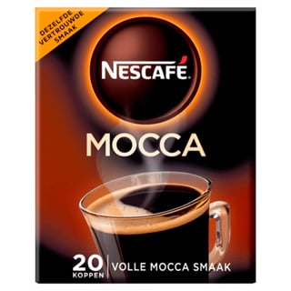Nescafe Oploskoffie Café Mocca - 20 Zakjes