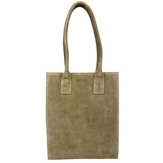 DSTRCT Leather Bag Portland Road Khaki