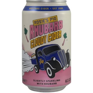 Rosie's Pig Rhubarb Cloudy Cider