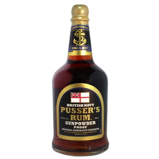 Pusser's British Navy Gunpowder Proof Rum 54,5%