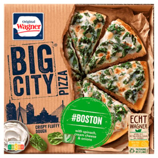 Wagner Big City Pizza Boston Spinazie Kaas