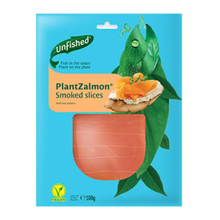 Unfished PlantZalmon Smoked Slices 100g