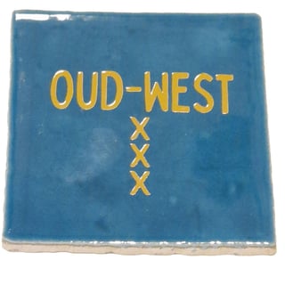 Tile Amsterdam Oud West Small Blue