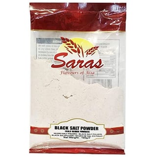 Saras Black Salt Powder 100Gr