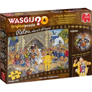 Wasgij Original Retro Puzzel 4 Onvergetelijke Dag 1000 Stukj