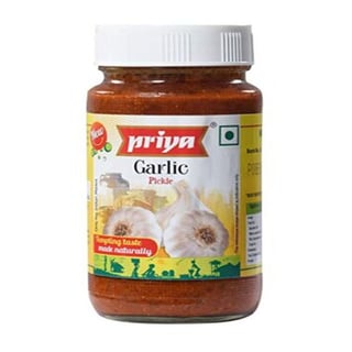 PRIYA GARLIC PICKLE 300 Grams