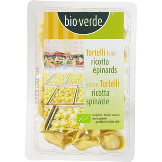 Verse Tortelli Met Ricotta en Spinazie