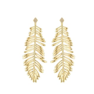 Oorbellen palm Gold - Onesize