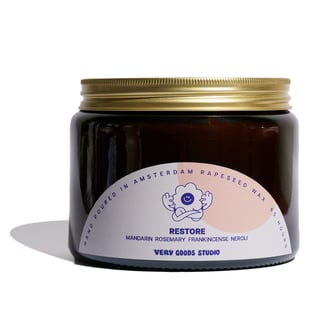 RESTORE - Rapeseed Candle Triple Wick 500ml 65 Hours