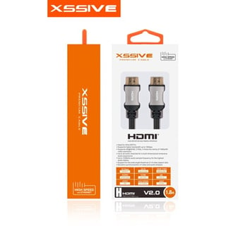 Xssive HDMI Cable UltraHD 4K 1.8m
