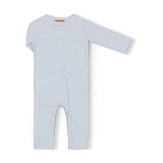 Nixnut Butt Onesie Sky Stripe - Maat: 50