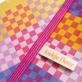 Foekje Fleur Odds & Ends Theedoek (#17A Checkered Check)