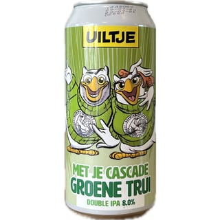 Uiltje Met Je Cascade Groene Trui 440ml