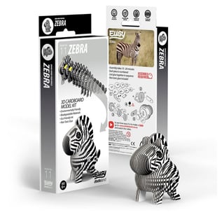 Kartonnen 3D Puzzel Zebra
