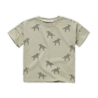 Sproet & Sprout T-Shirt Wide Turtle Print