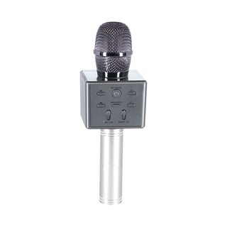 Microfoon Karaoke Zwart Bluetooth Usb