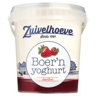 Zuivelhoeve Boer'n Yoghurt Aardbei