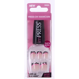KISS Broadway Nails Press-on Manicure 24 Nails Covers 12 Sizes BIPD0100 Dancing Queen