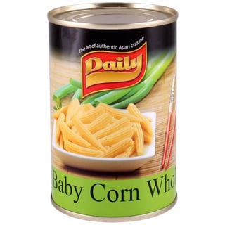 Daily Baby Corn Whole 425gr