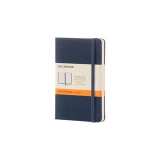 Moleskine notebook hardcover pocket lined