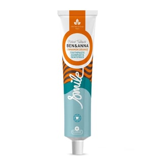 Ben & Anna Tandpasta Smile Met Fluoride Cinnamon Orange