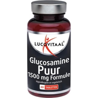 Lucovitaal Glucosamine Puur 1500mg Formule - 60 Tabletten - Voedingssuplement