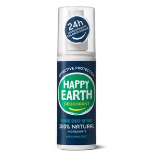 Happy Earth Natuurlijke Deodorant Spray Men Protect