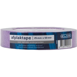 50Mx25Mm Elma Tape Delicaat Paars