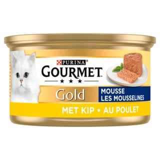 Gourmet Gold Mousse Kattenvoer Nat Met Kip