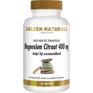 Gn Magnesium Citraat 400 Mg 60 Vega
