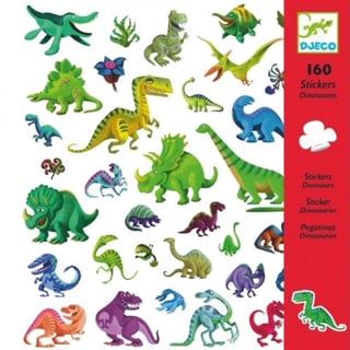 Djeco Knutselpakket Stickers Dinosaurussen