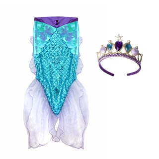 Great Pretenders Mermaid Rok Met Tiara Lilac