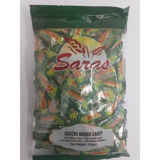 Saras Kacha Mango Candy 300Gr