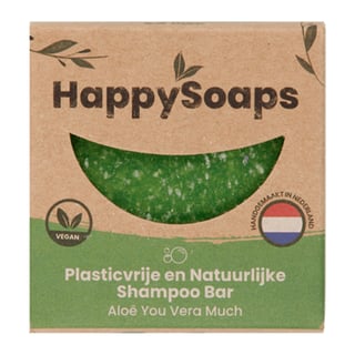 HappySoaps Aloe You Vera Shampoo Bar