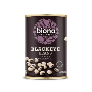Biona Organic Blackeye Beans 400g