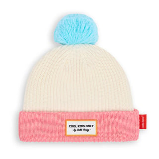 Hello Hossy Beanie Block Pink Ice