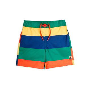 Mini Rodini Stripe Woven Swim Shorts