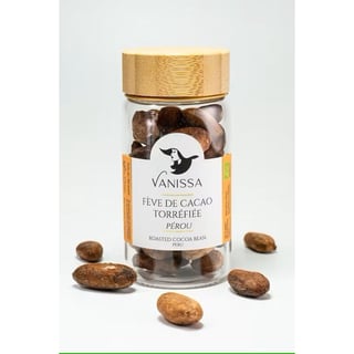 Organic Roasted Cocoa Beans - Peru 50 g
