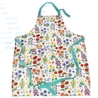 Rex London Gerecycled Katoenen Keukenschort Wild Flowers