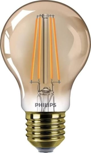 Philips Filament Led Standaard 8W/50W E27 2200K Goud Dimbaar 630Lm
