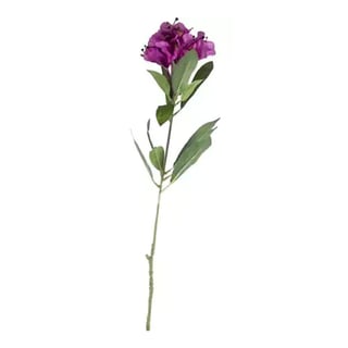Kunstbloem Azalia Paars-Lila Op Steel 67cm